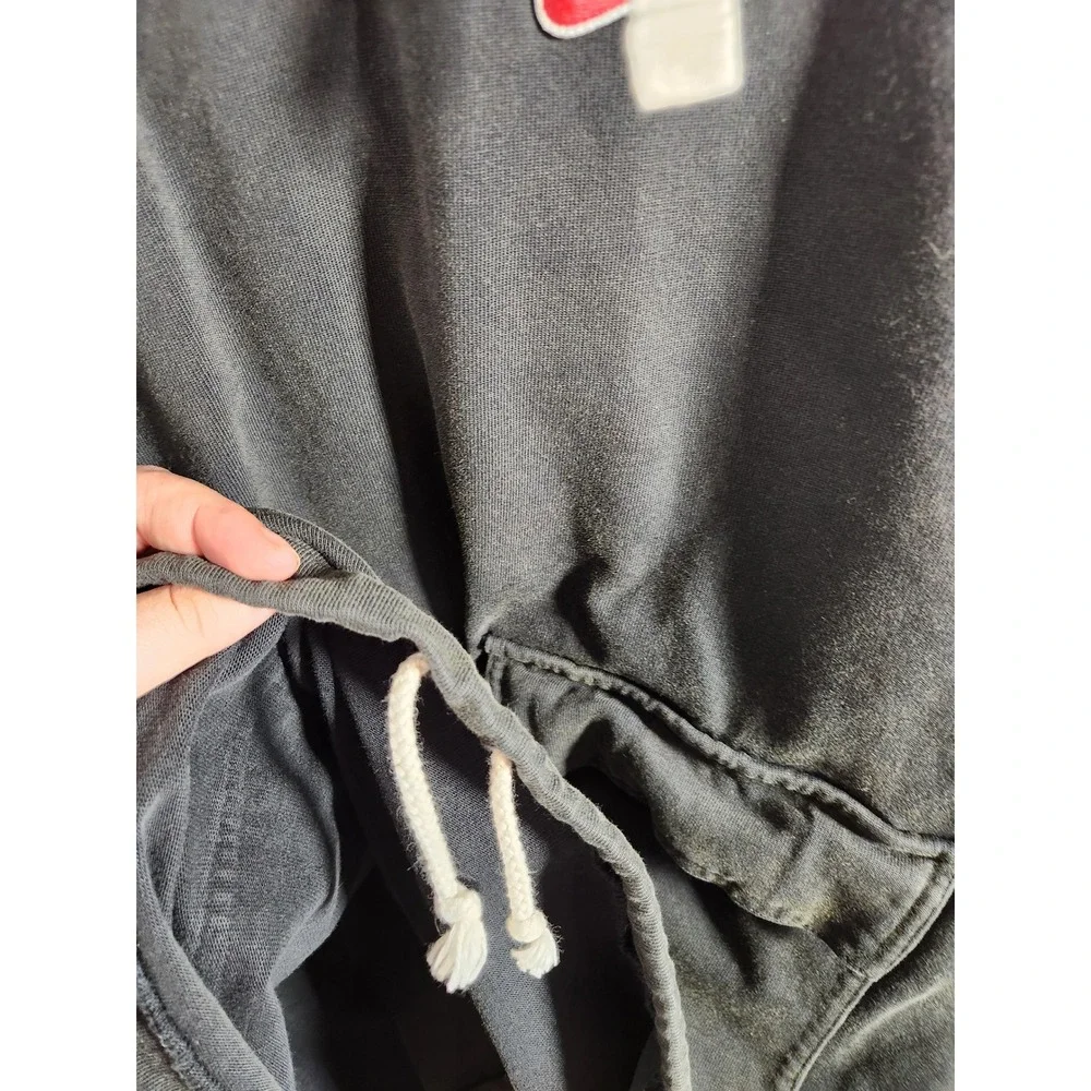 Nike Sportswear Black‎ Heritage Essential Knit Hoodie Flap Pocket Size XL